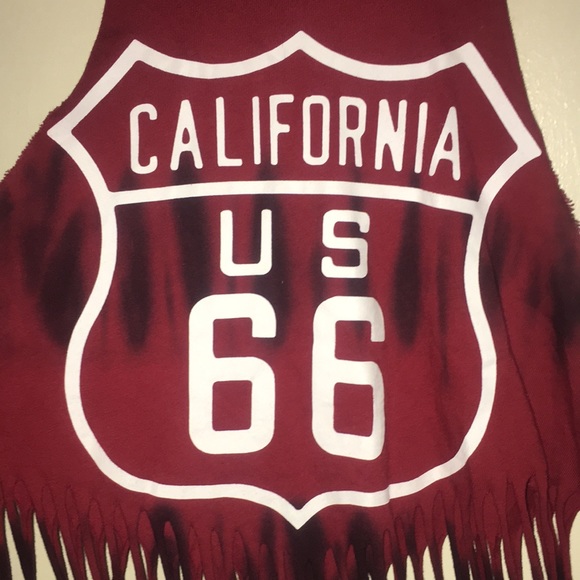 Forever 21 tie dye fringe shirt - Picture 2 of 8